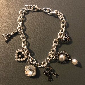 Paris themed bracelet
